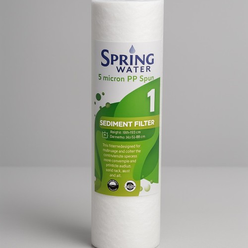 Spring Water 10" 5 Mikron Standart Sediment Filtre