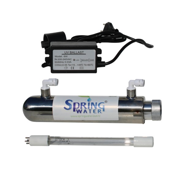 Ultraviyole (UV) Su Sterilizasyon Seti - 14W