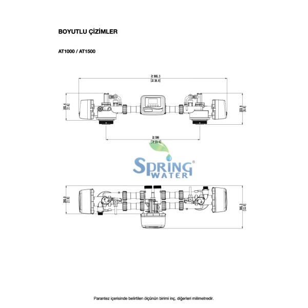 FOBRITE VALF AT-1500 Yumuşatma - Duplex FOBRITE VALF AT-1500 Yumuşatma - Duplex