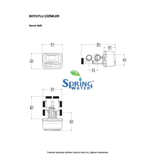 FOBRITE VALF AT-1500 Yumuşatma - Duplex FOBRITE VALF AT-1500 Yumuşatma - Duplex