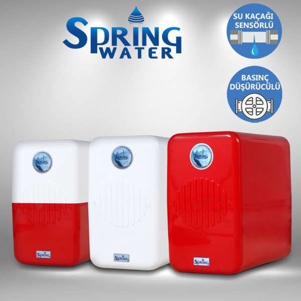 Spring Water Alkali Mineral Su Arıtma Cihazı pH 7,5 - 9