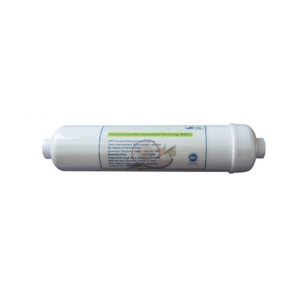 NSF/ANSI 58 Standardı İle Uyumlu 12” Inline Gac Karbon Filtre