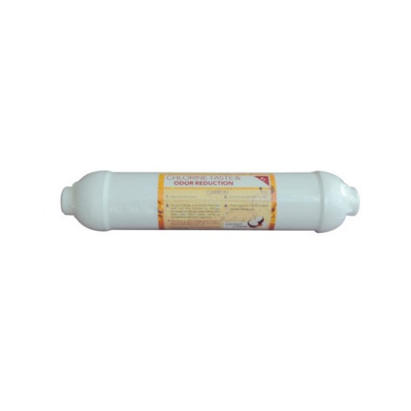 10” Inline Coconut Post Karbon Filtre