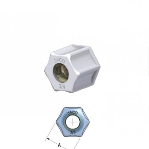 NUT 3/8” For Male Connectors