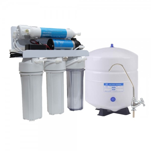 Spring 5 Aşamalı Pompalı Su Arıtma Cihazı + Kireç Önleyici Silifoz HEDİYE