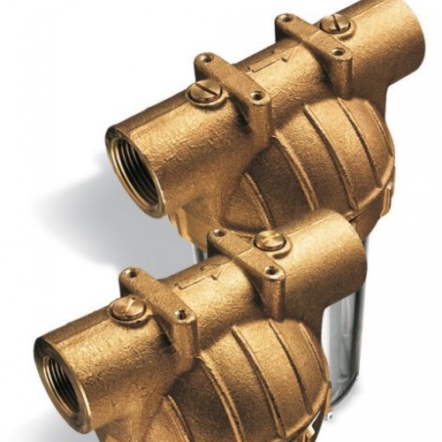 Atlas Su Arıtma 10” Bronz Kafalı Housing DP CX 11/2” K3 CFO