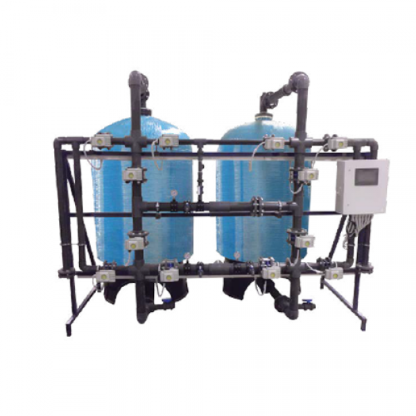 ST-4272 Frp Tanklı Yüzey Borulamalı Tandem Yumuşatma Sistemi